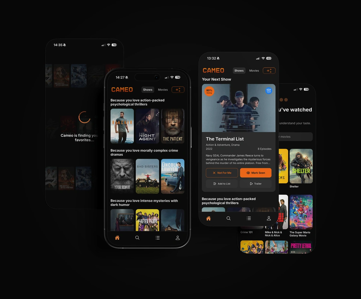 Cameo: Discover What to Watch